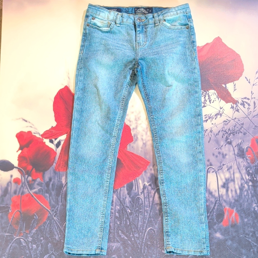 Lucky Brand Zoe Skinny Light Blue Jeans